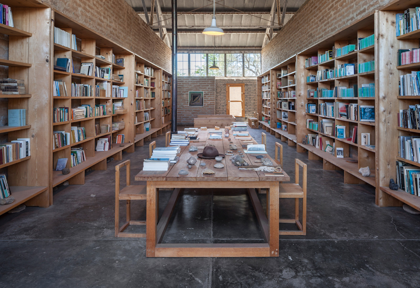 South Library, La Mansana de Chinati/The Block, Judd Foundation, Marfa, TX