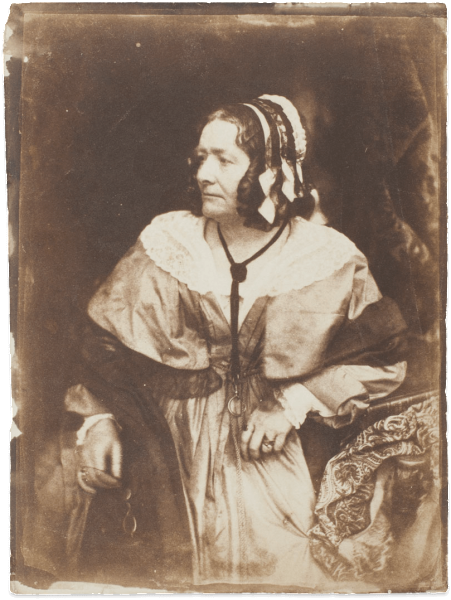 An 1844 photograph of Mrs Anna Brownell Jameson