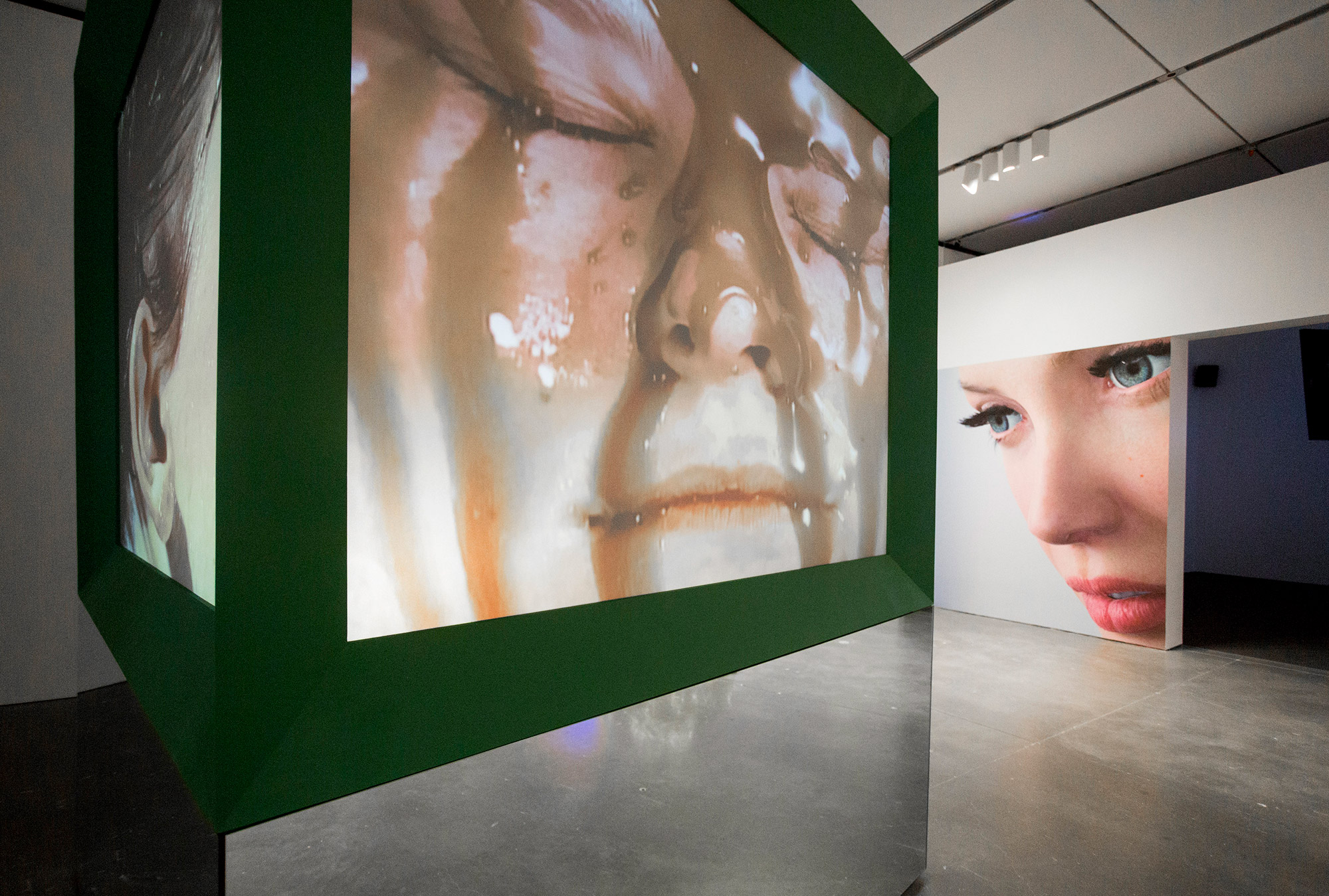 Installation view of Judith Barry, "Imagination, dead imagine" 