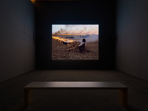 Shirin Neshat, Passage, installation view at SFMOMA