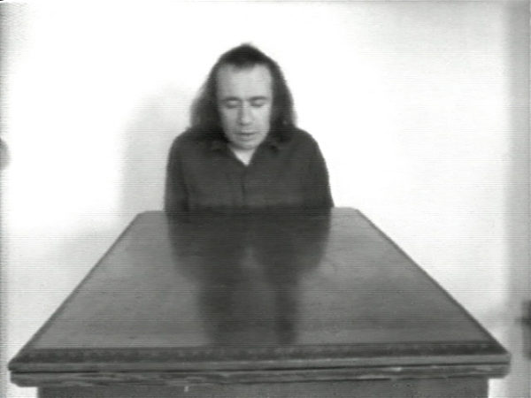 Vito Acconci, Undertone, 1973